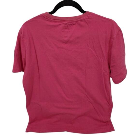 BORN FLY Pink Jetsetters Tee w/ Embroidered Patches Size Unisex 2XL New with Tag - Picture 2 of 9